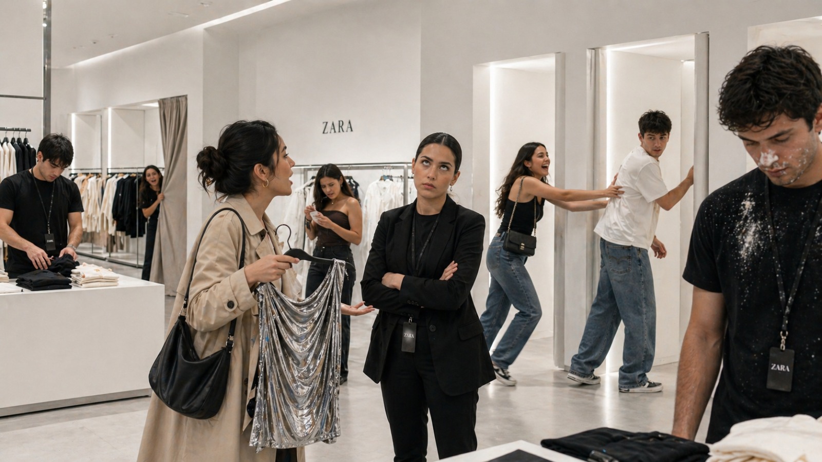 Canciones ir a comprar ropa tiendas de fast fashion y ser peluseado por los empleados